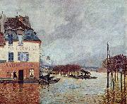 Alfred Sisley L inondation Port Marly oil